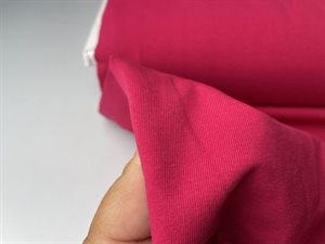 Bomuldsjersey - varm fuchsia